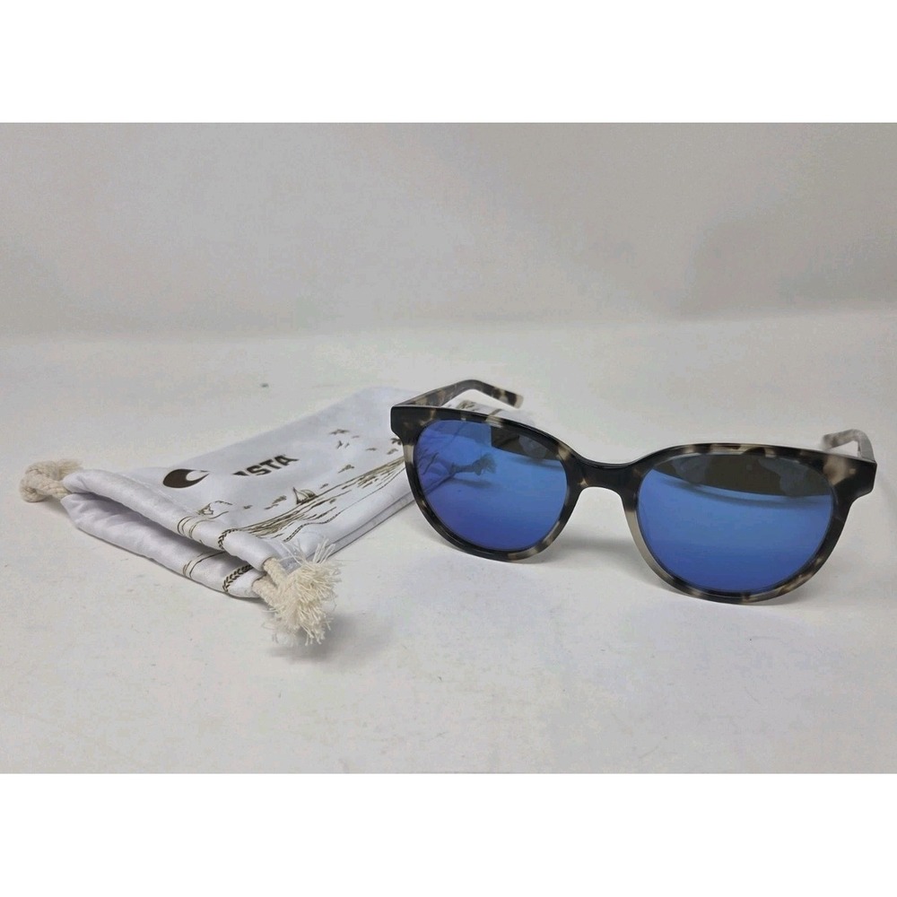 Costa Del Mar Isla 580G  Women's Polarized Sunglasses -Shiny Tiger Cowrie/Blue